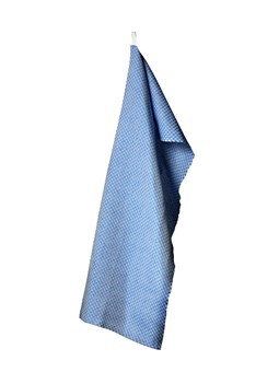 Handduk, blå