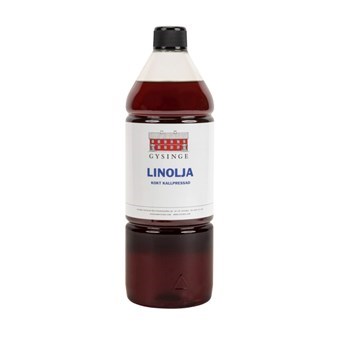 Linolja, kokt kallpressad 1 L
